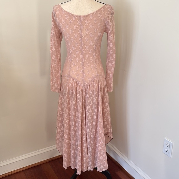 Free People Blush Asymmetrical Dress - Picture 3 of 5